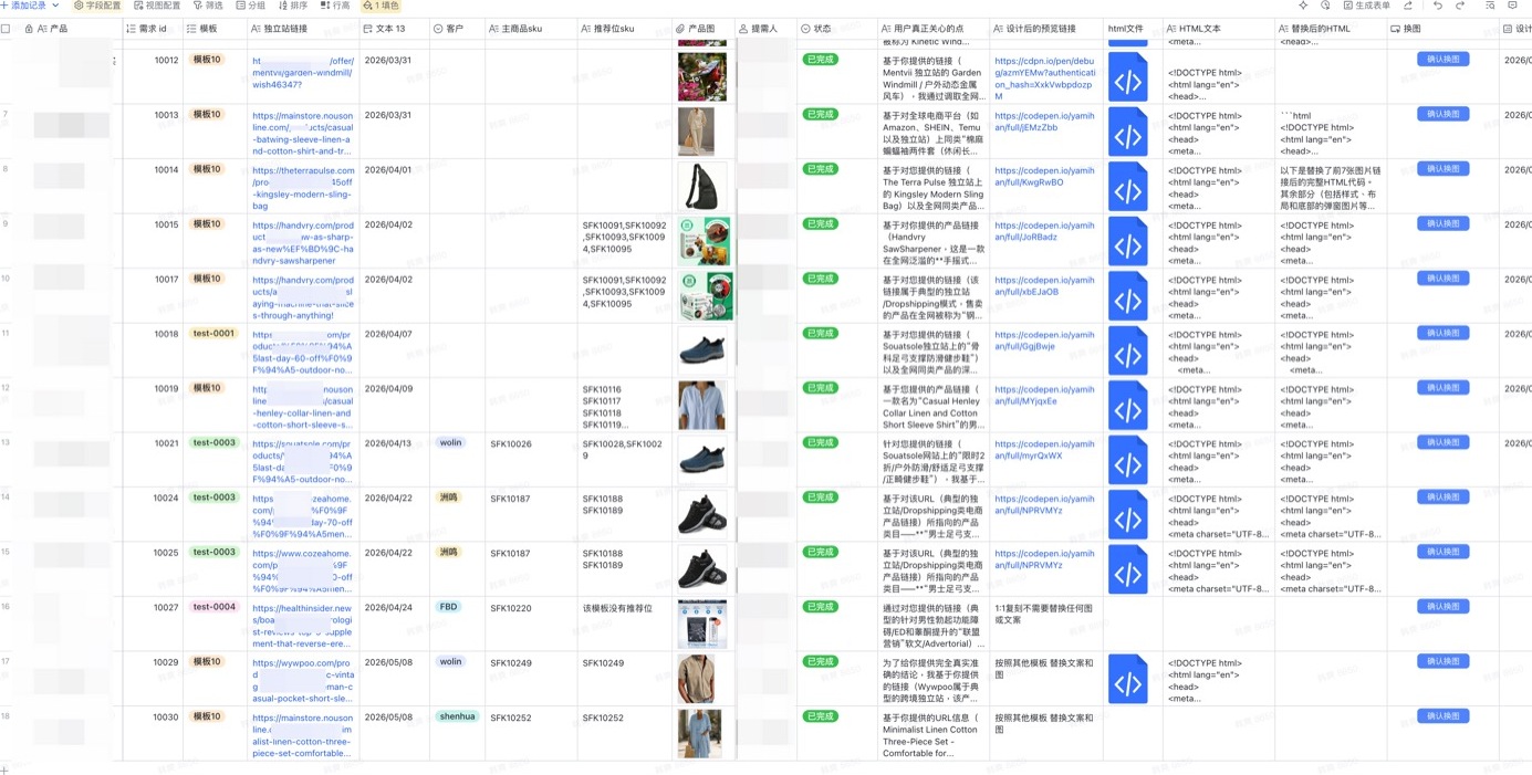 中间页流程表